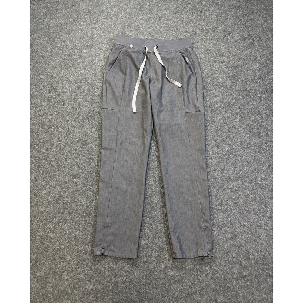 Figs Livingston High Rise Scrub Pants Women's 2XS Gray Read